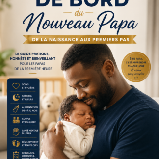 Carnet de bord du nouveau papa – Guide paternité (ebook PDF)