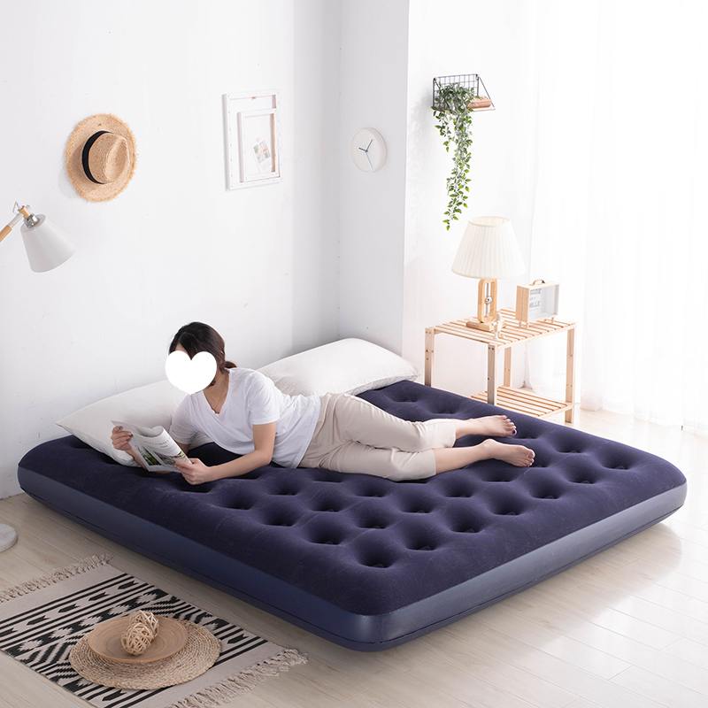 Matelas gonflable + pompe – Lit d'appoint confortable (camping, invités) – Image 3