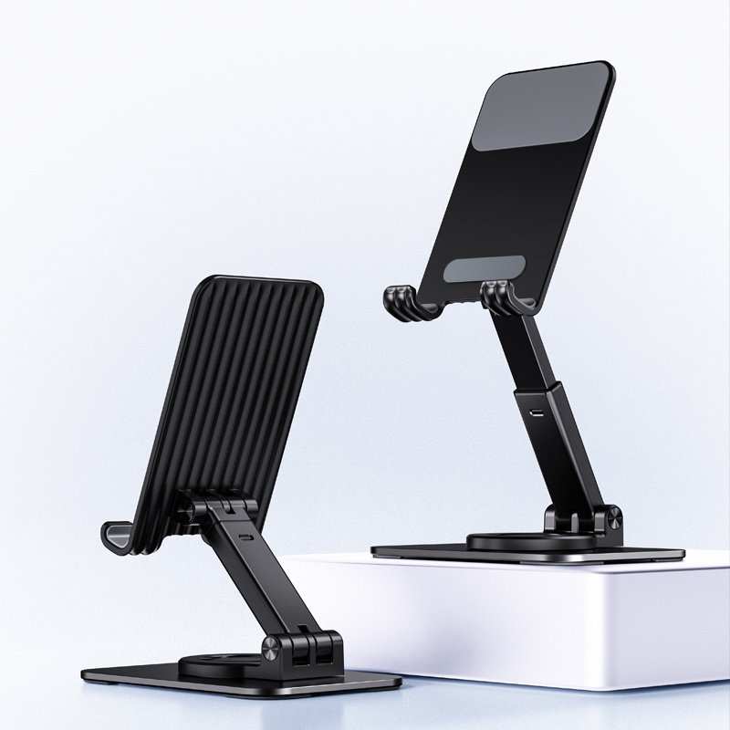 Support téléphone & tablette en métal – Pliable, rotatif 360°, réglable – Image 3