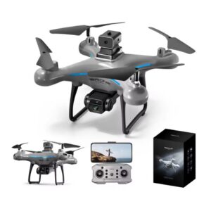 Drone caméra avec télécommande – Quadricoptère WiFi, photo & vidéo aérienne