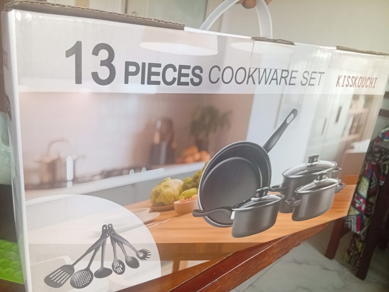 Set de cuisine antiadhésif – Casseroles, poêle & ustensiles (kit complet) – Image 7