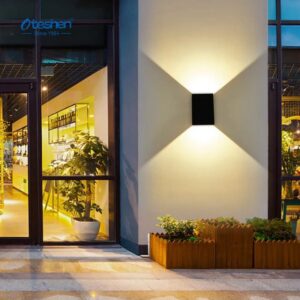 Applique murale LED extérieure étanche – Éclairage haut & bas, décoration moderne