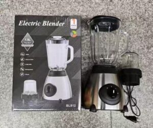 Blender électrique 1,5 L (BL912) – Mixeur + moulin, lames inox