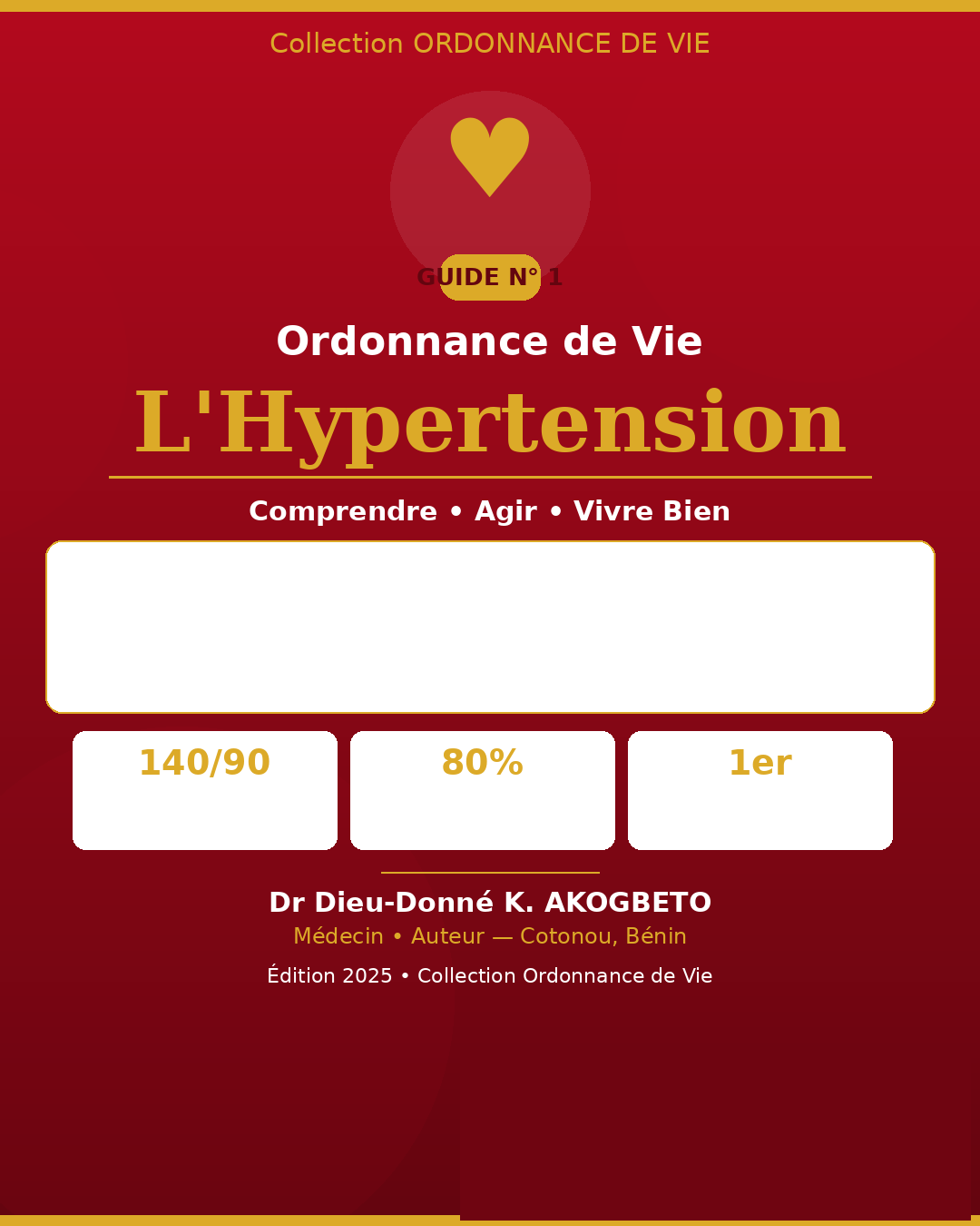 Ordonnance de Vie — L'Hypertension (Guide N°1)