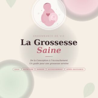 La Grossesse Saine – Ordonnance de Vie : guide grossesse (ebook PDF)