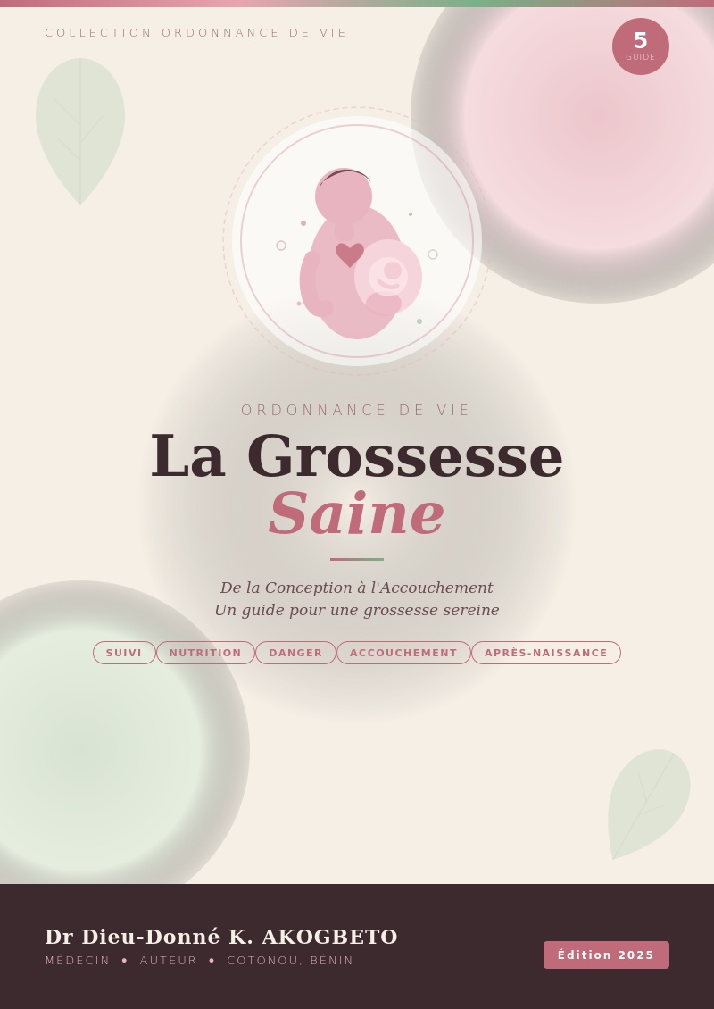La Grossesse Saine – Ordonnance de Vie : guide grossesse (ebook PDF)