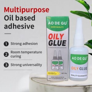 Colle forte multi-usage AO DE GU « Oily Glue » – Super glue cyanoacrylate 50 g