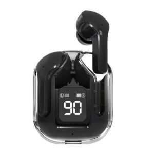 Écouteurs sans fil Bluetooth TWS – Boîtier transparent avec écran LED de batterie