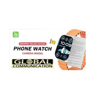 Montre connectée BW9 Pro – Appels, caméra, fente SIM & multisport (smartwatch)
