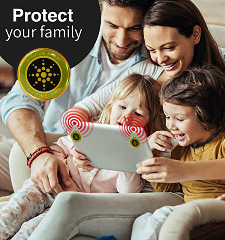 Puce anti-radiation QuantumShield – Autocollant anti-ondes EMF pour téléphone – Image 3