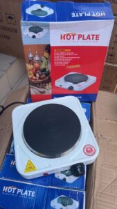 Réchaud électrique 1 foyer HOT PLATE 1000 W – Plaque de cuisson antiadhésive